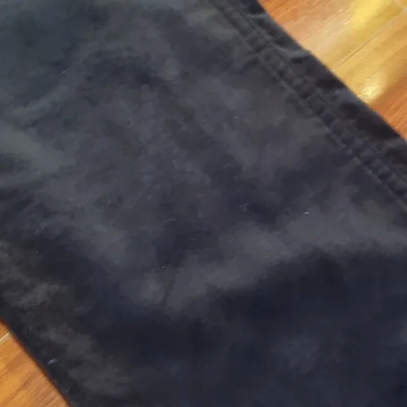 LOFT High Rise Skinny Velvet Pant Black Size 10/30R - Picture 5 of 15